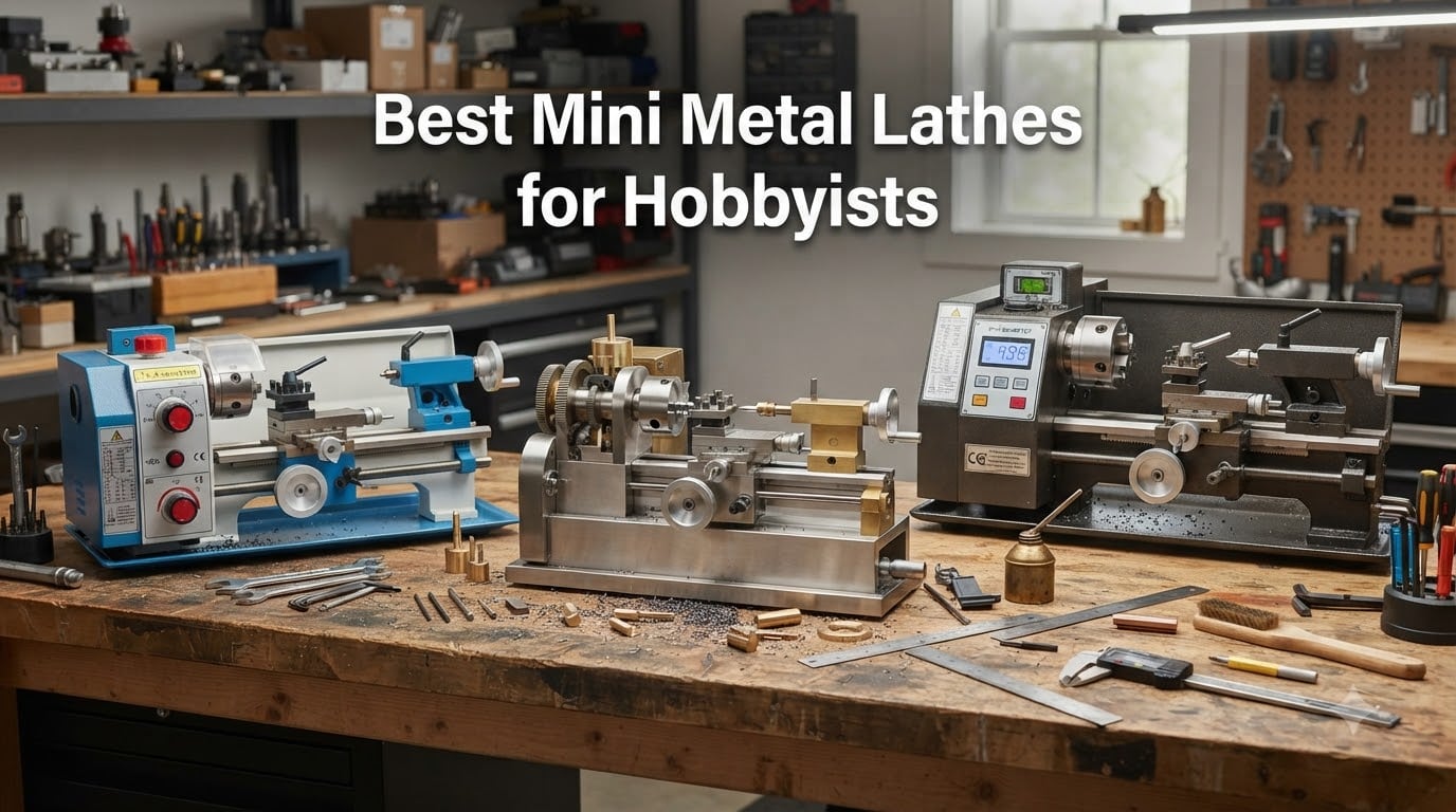 Best Mini Metal Lathes for Hobbyists