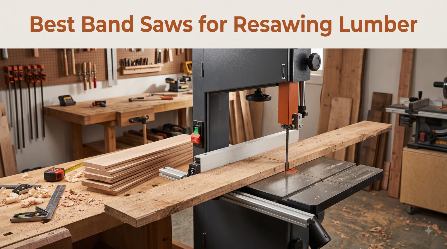 Best Band Saws for Resawing Lumber