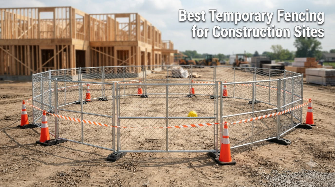 Best Temporary Fencing for Construction Sites