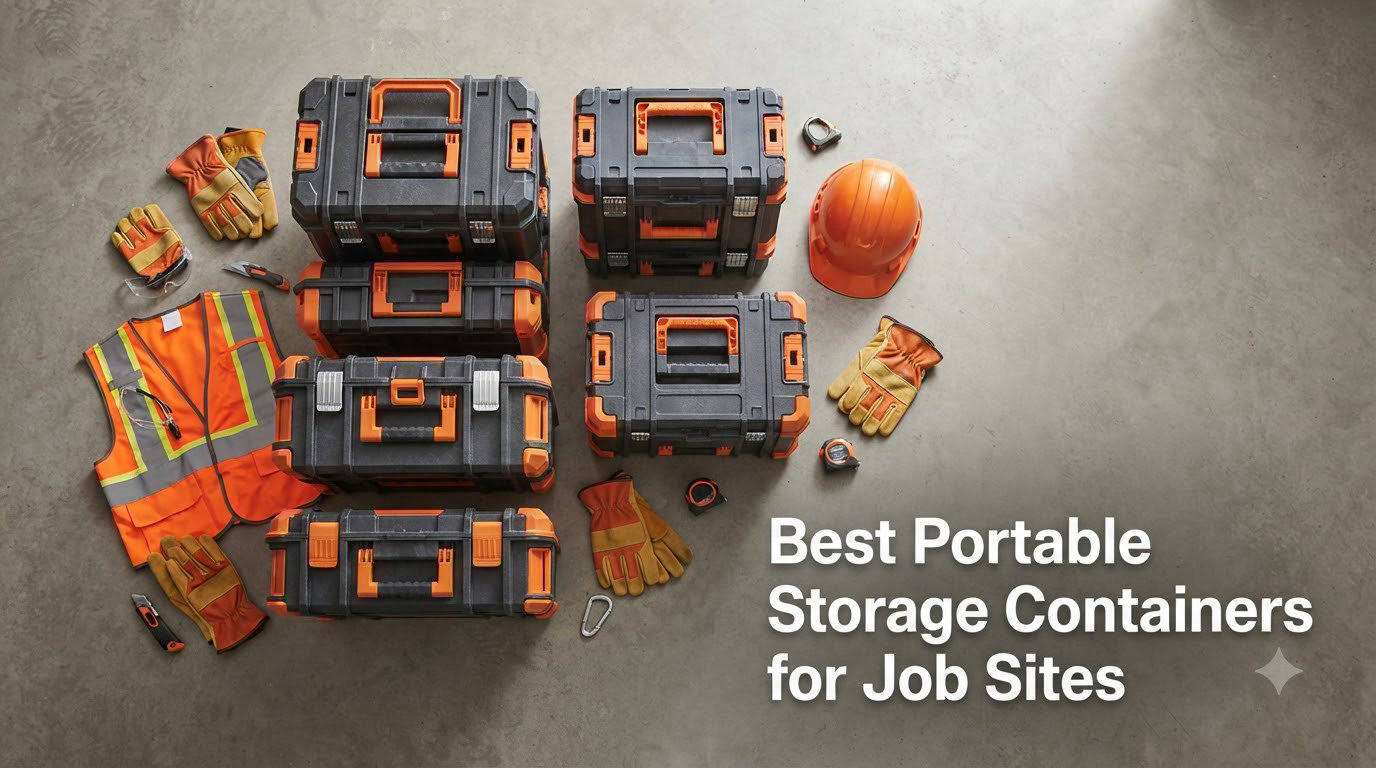Best Portable Storage Containers for Job Sites