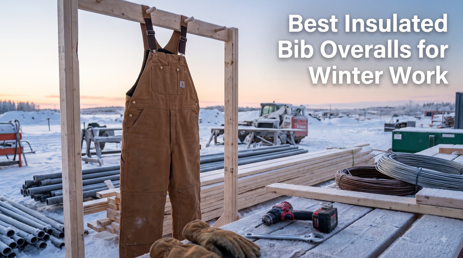 Best Insulated Bib Overalls for Winter Work