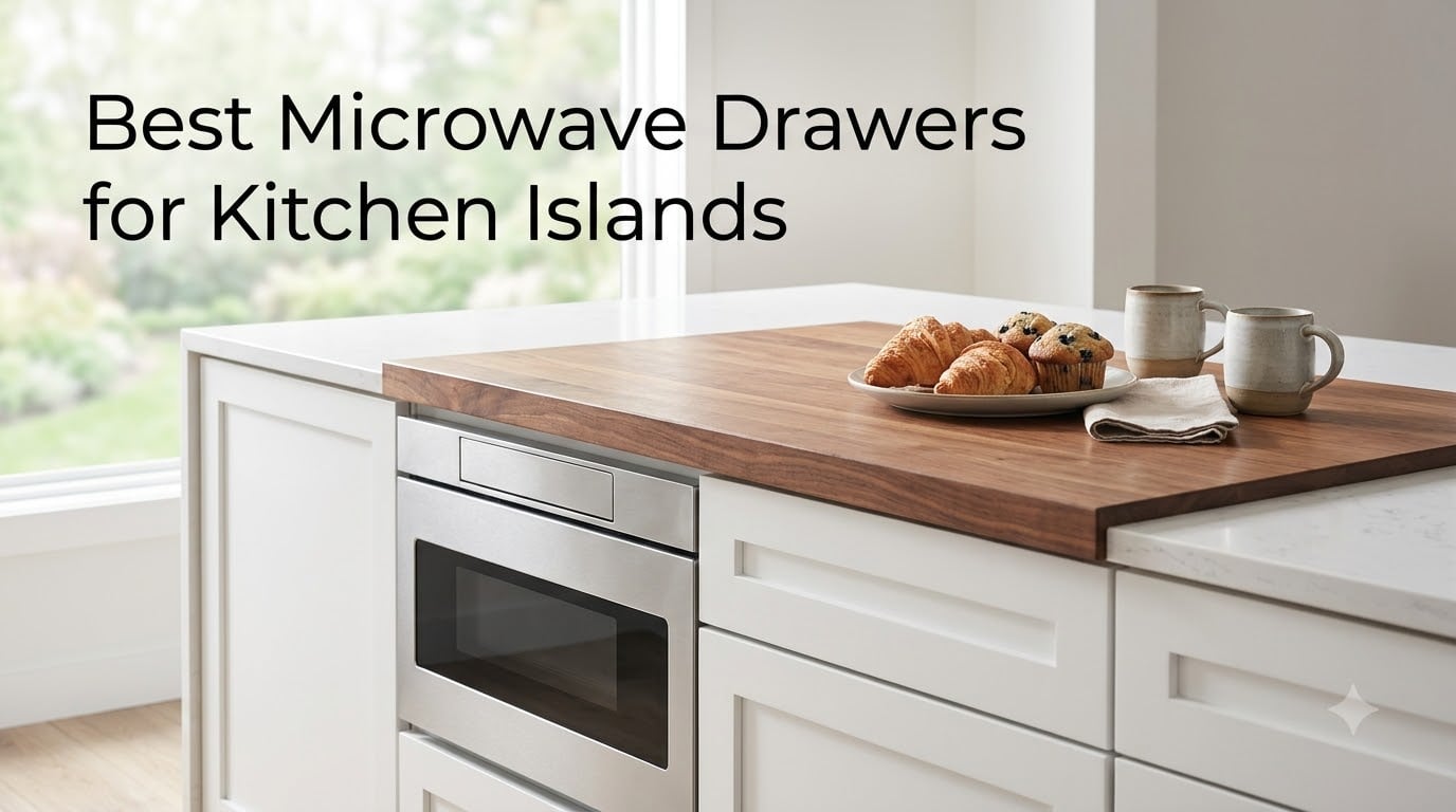 Best Microwave Drawers for Kitchen Islands