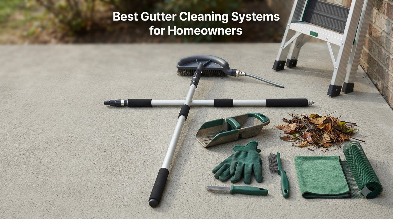 Best Gutter Cleaning Systems for Homeowners