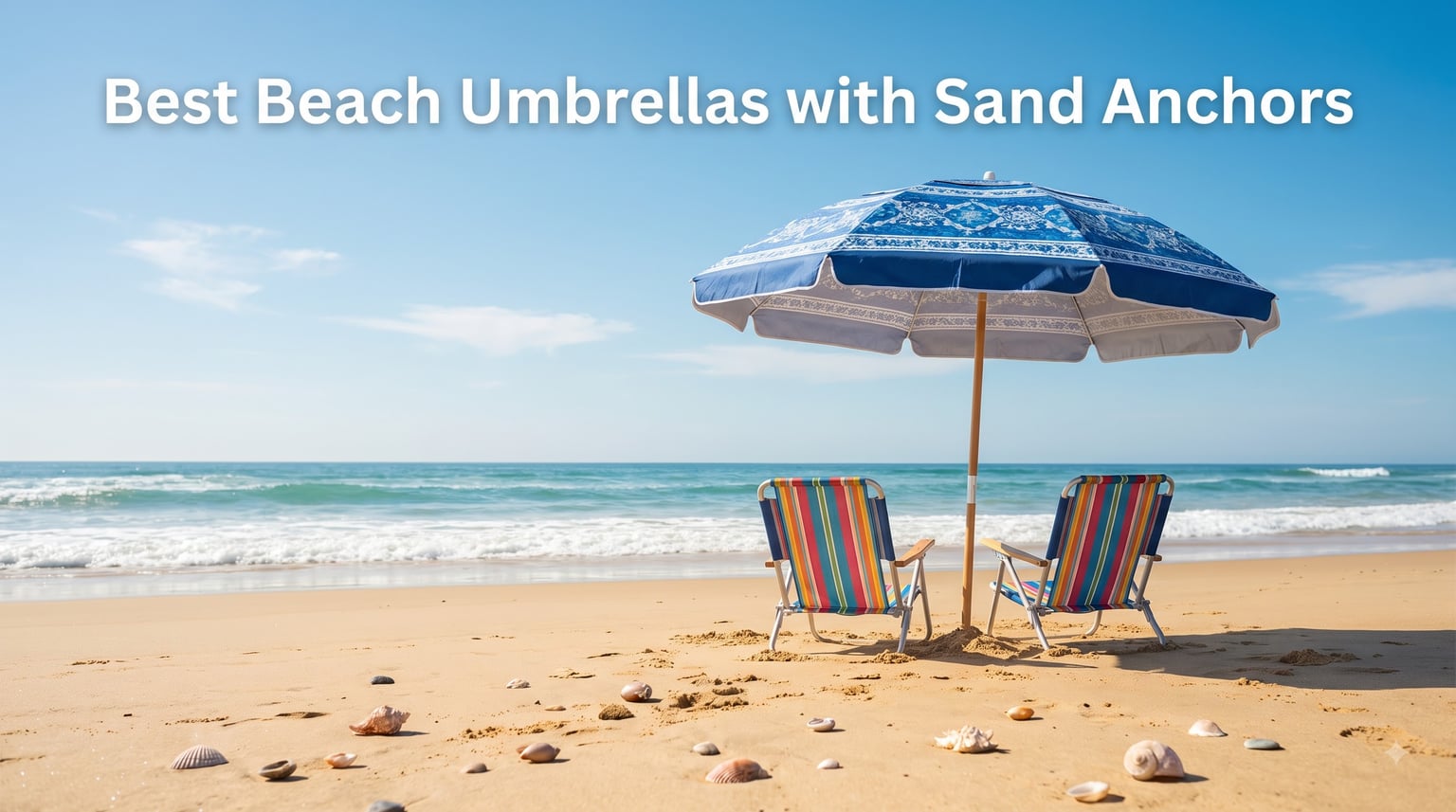 Best Beach Umbrellas with Sand Anchors