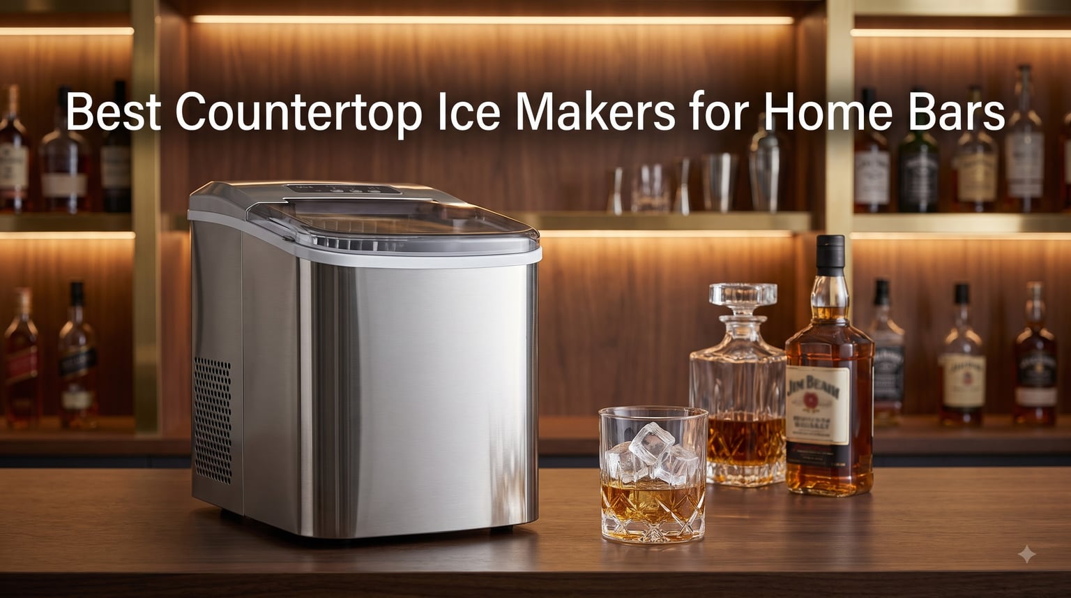 Best Countertop Ice Makers for Home Bars