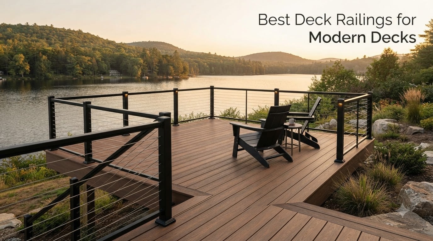 Best Deck Railings for Modern Decks