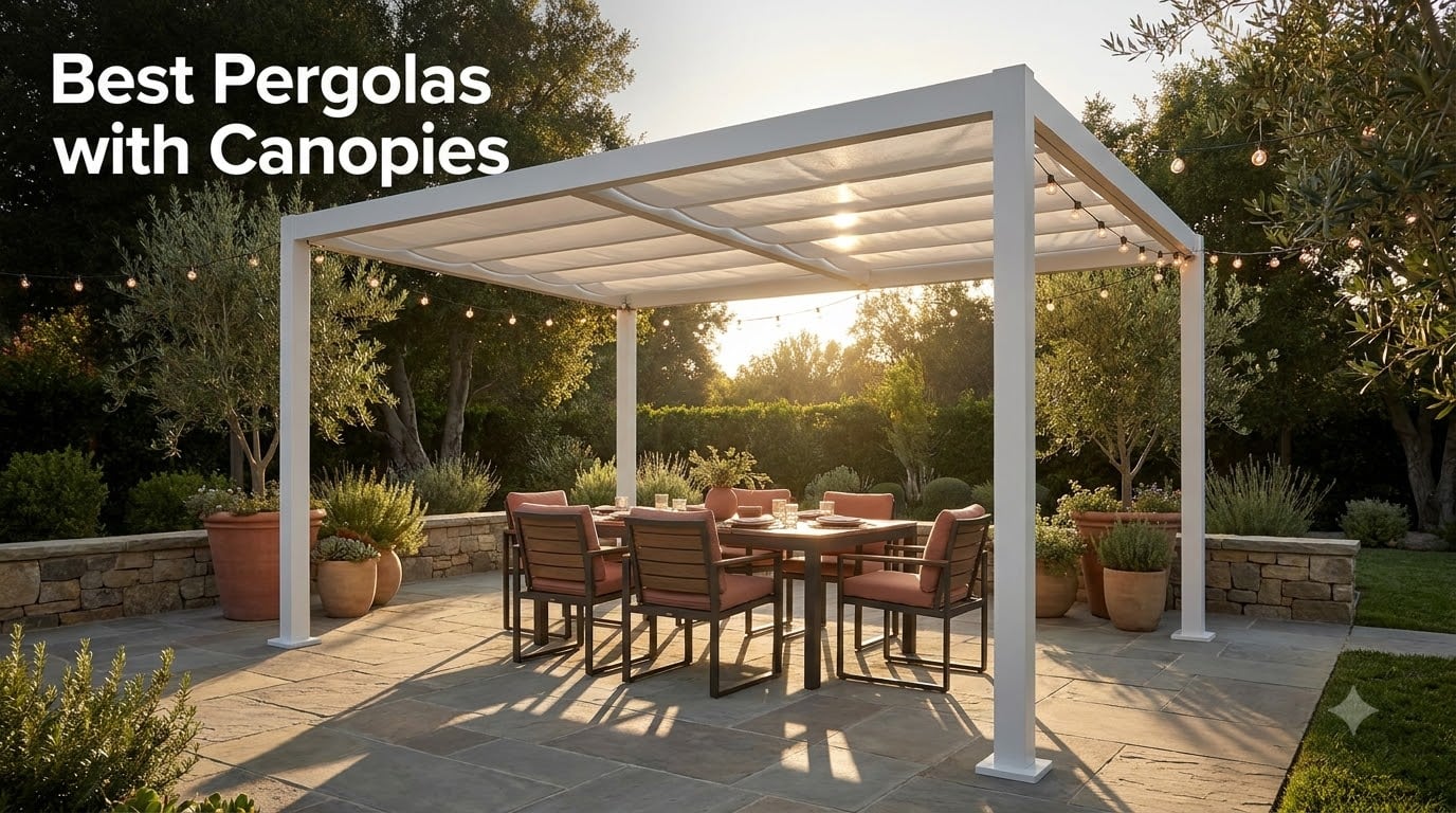 Best Pergolas with Canopies