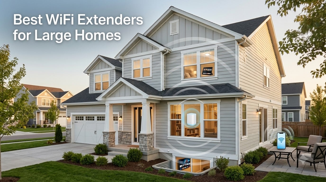 Best WiFi Extenders for Large Homes