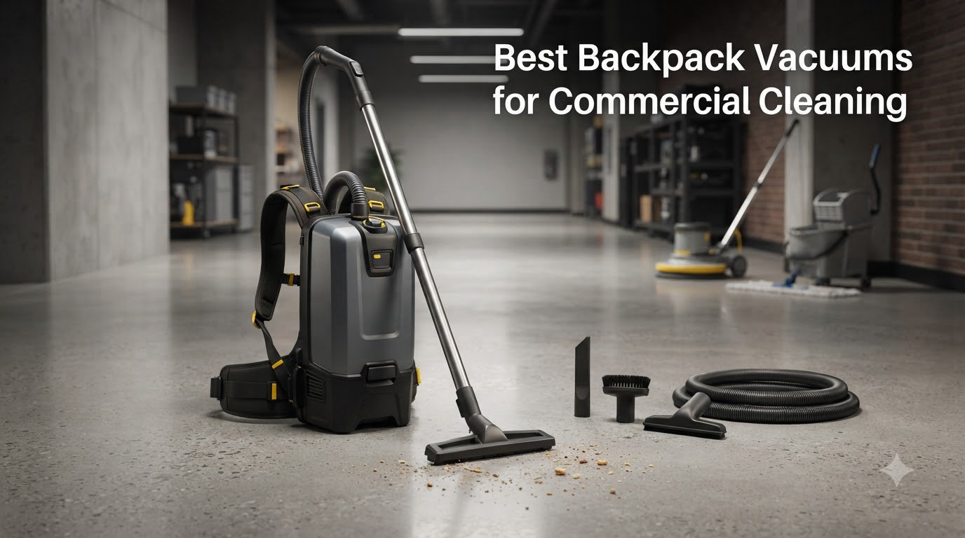 Best Backpack Vacuums for Commercial Cleaning