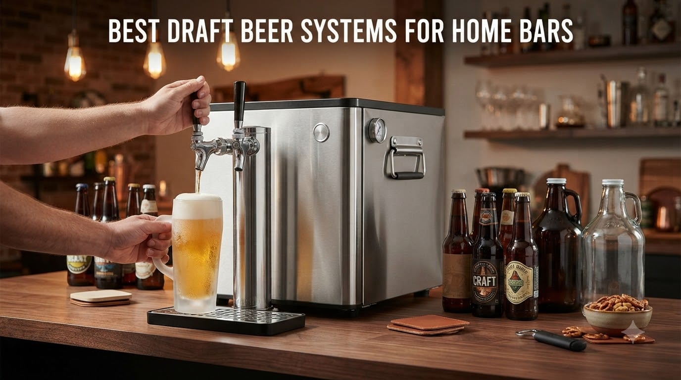 Best Draft Beer Systems for Home Bars