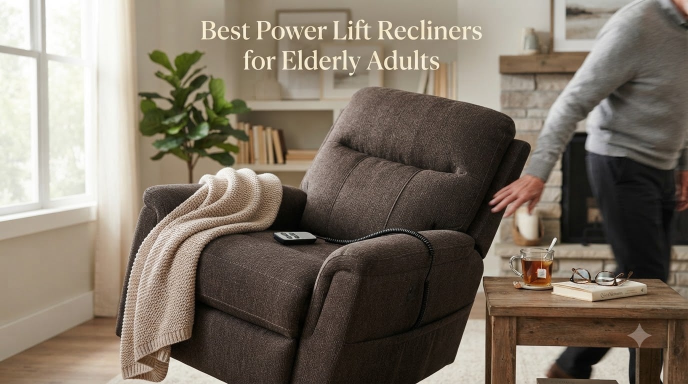 Best Power Lift Recliners for Elderly Adults
