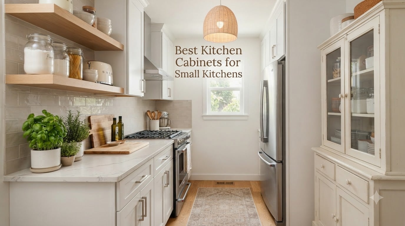 Best Kitchen Cabinets for Small Kitchens