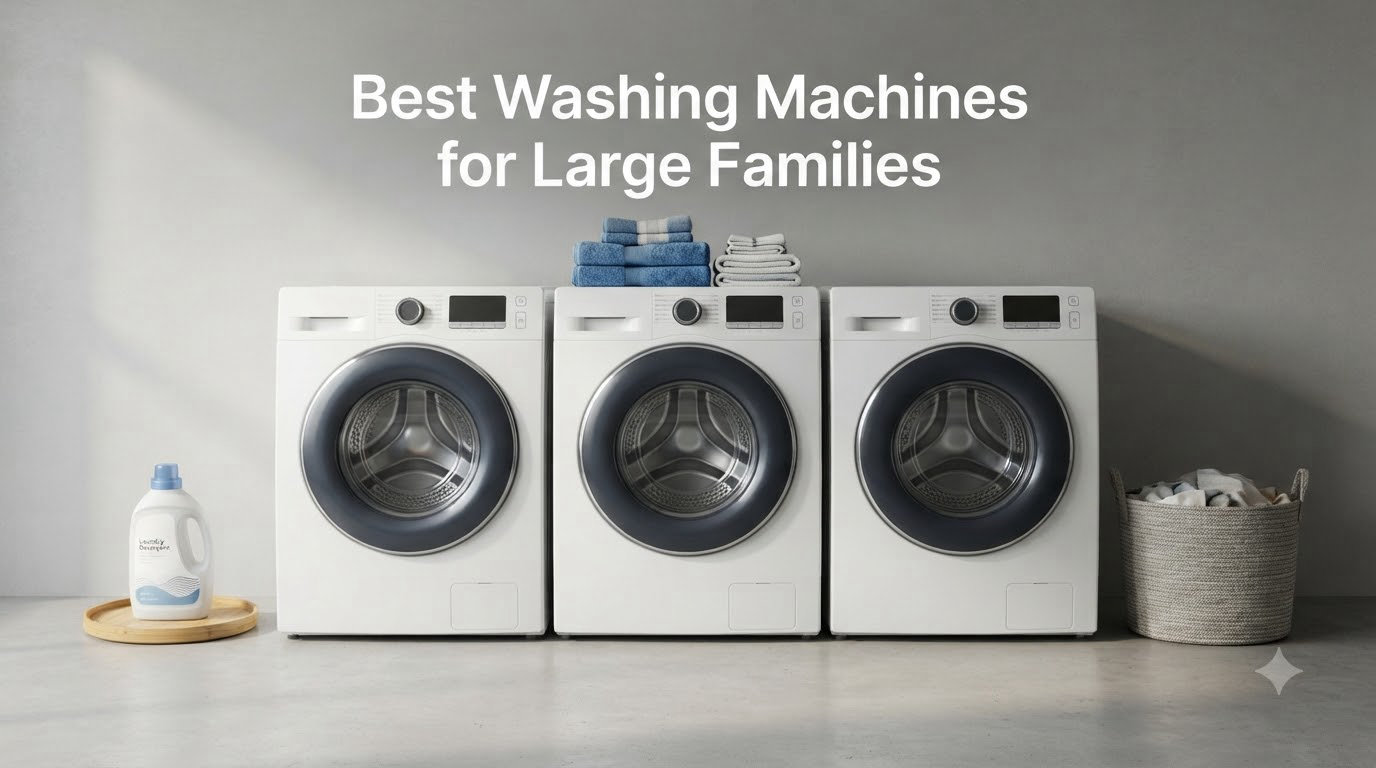 Best Washing Machines for Large Families