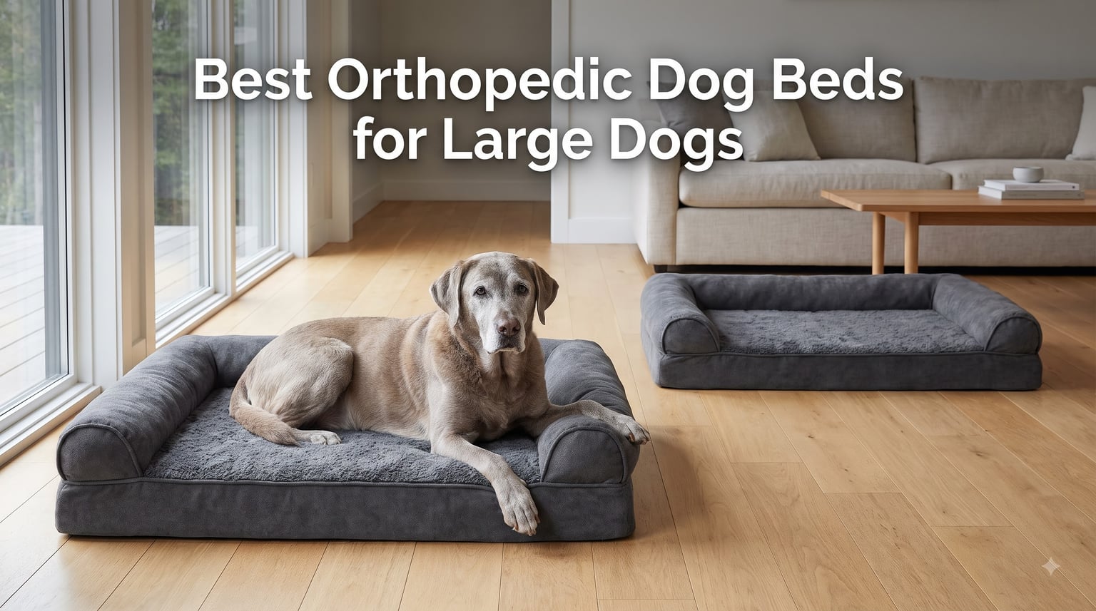 Best Orthopedic Dog Beds for Large Dogs