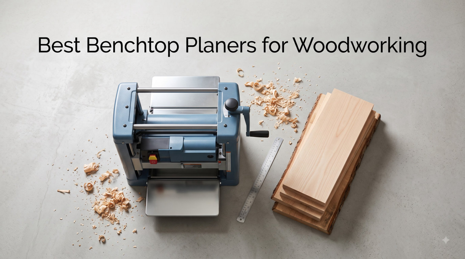 Best Benchtop Planers for Woodworking