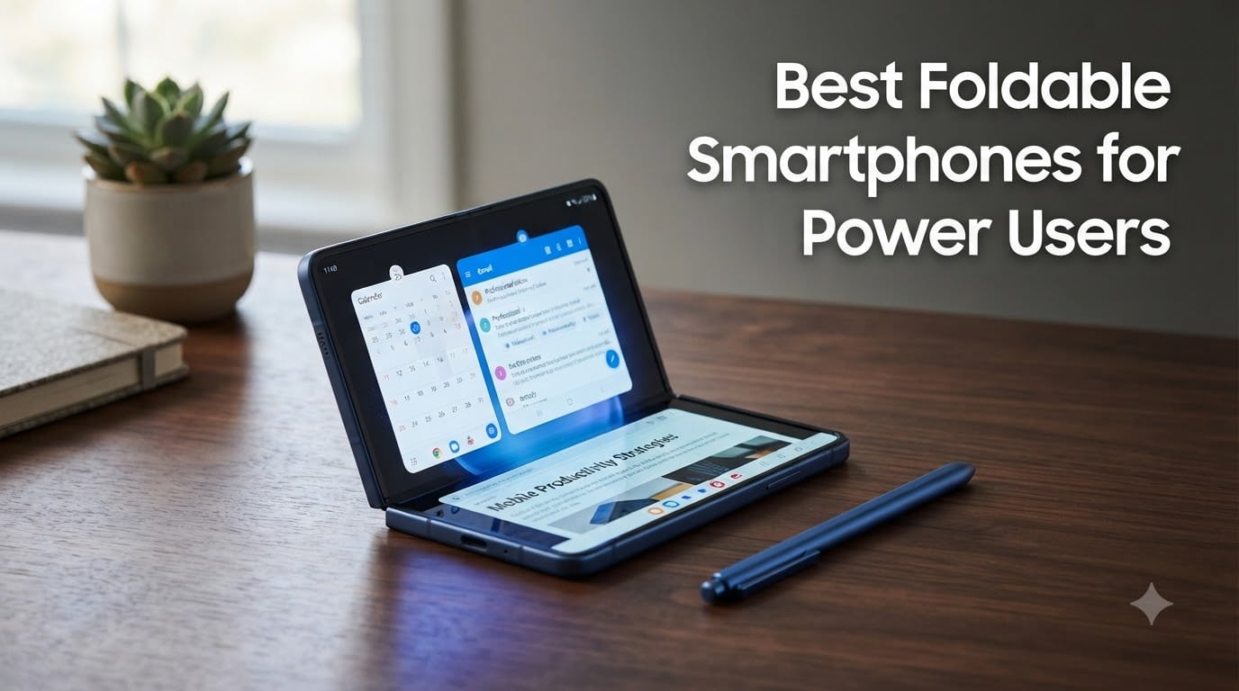 Best Foldable Smartphones for Power Users