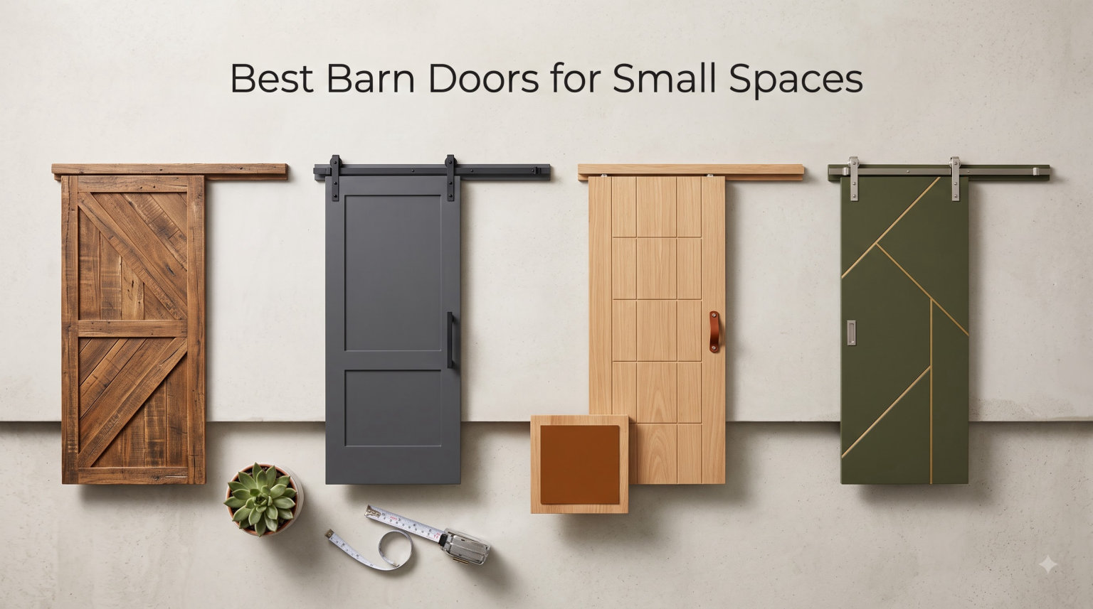 Best Barn Doors for Small Spaces