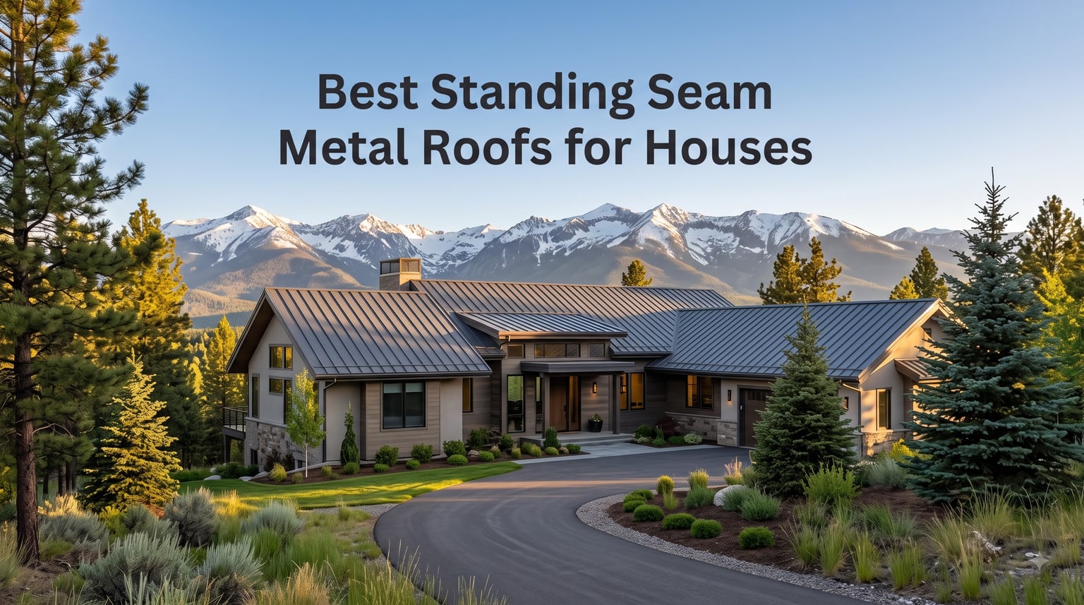 Best Standing Seam Metal Roofs for Houses