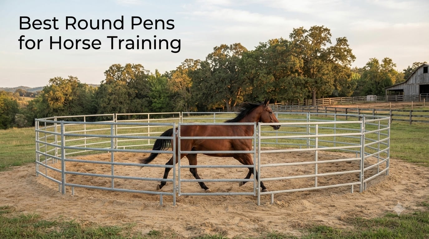 Best Round Pens for Horse Training