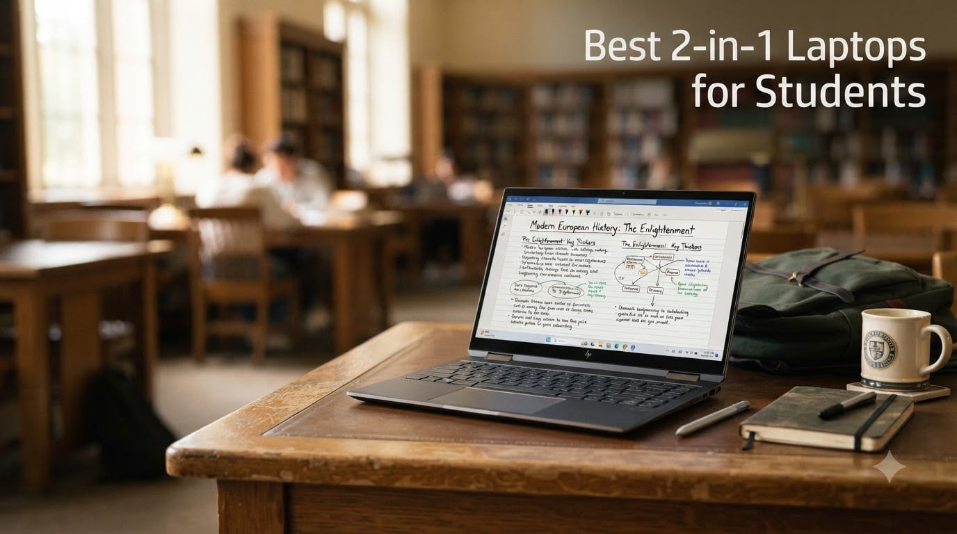 Best 2 in 1 Laptops for Students