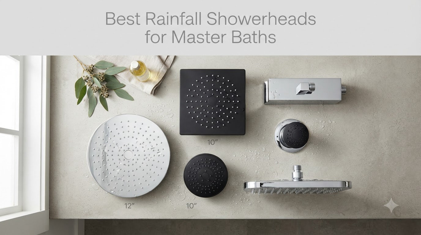 Best Rainfall Showerheads for Master Baths
