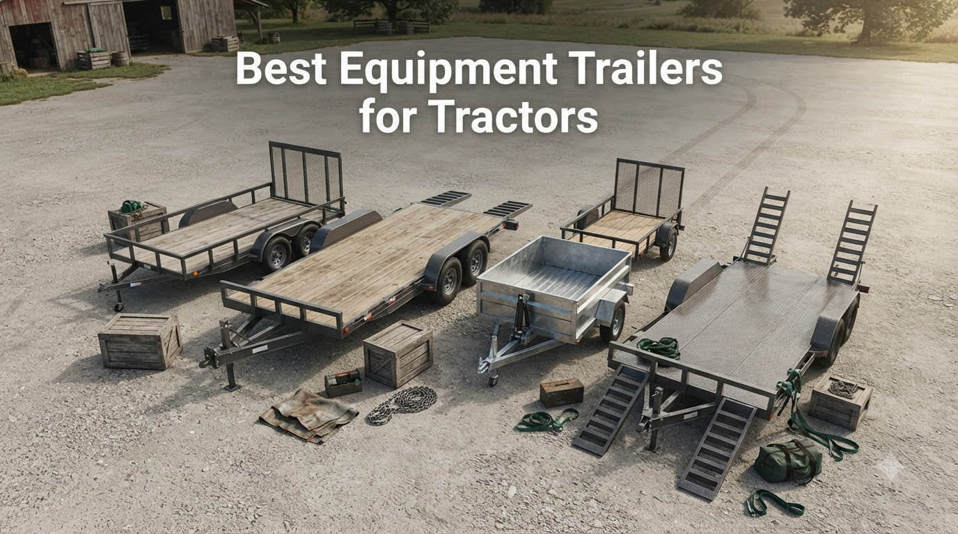 Best Equipment Trailers for Tractors