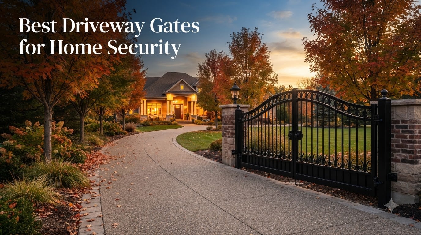 Best Driveway Gates for Home Security