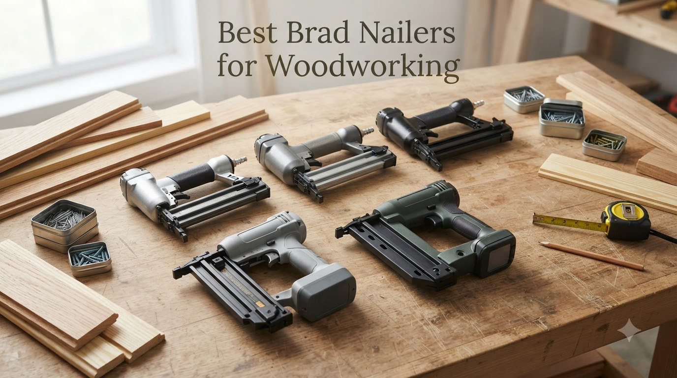 Best Brad Nailers for Woodworking