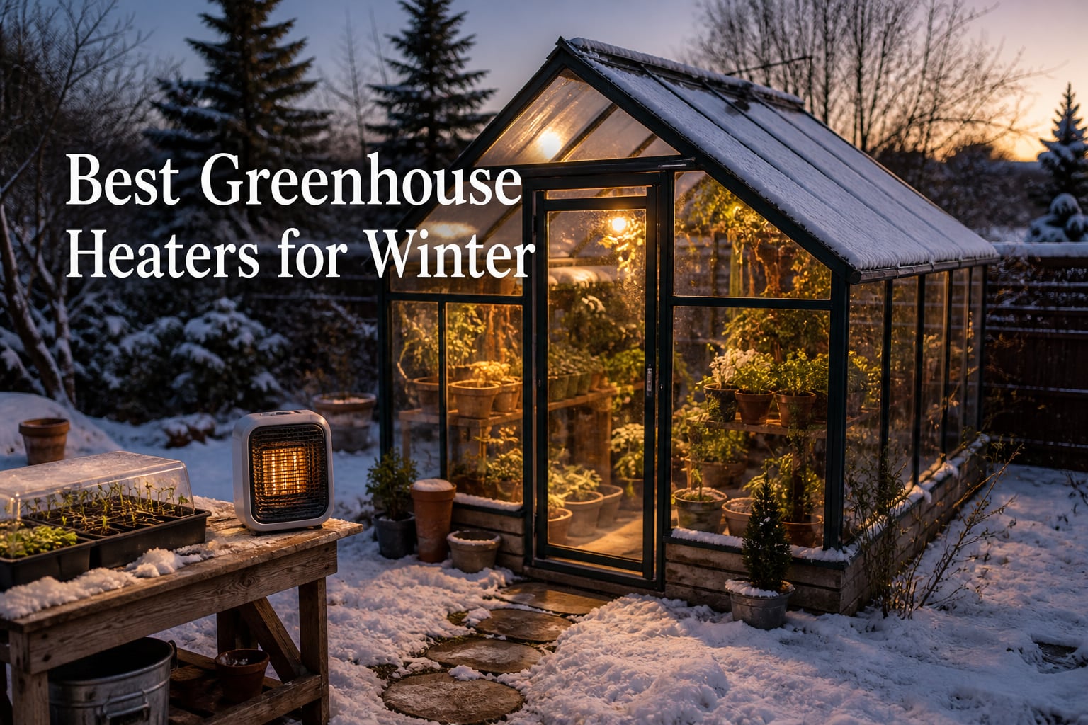 Best Greenhouse Heaters for Winter