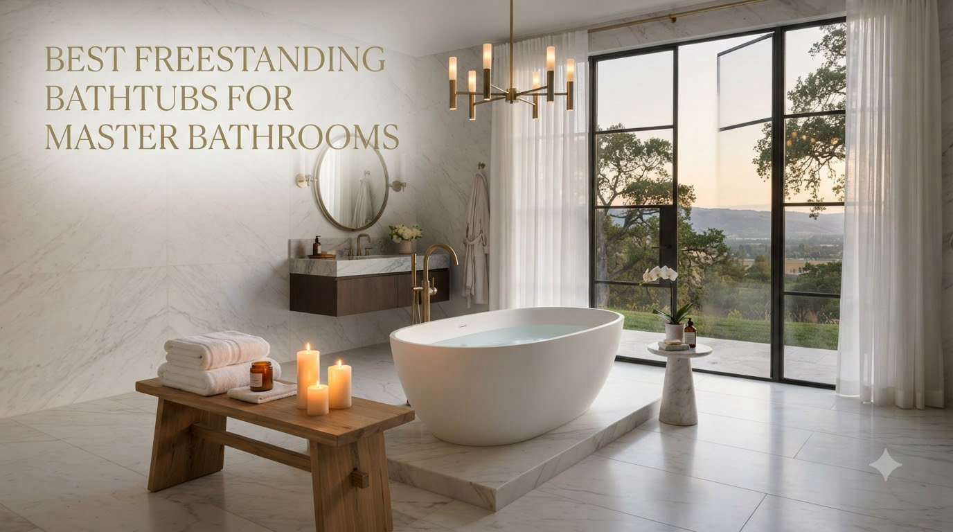 Best Freestanding Bathtubs for Master Bathrooms