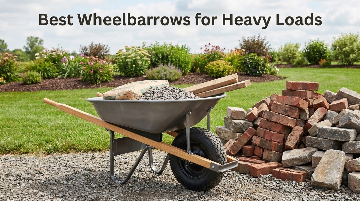 Best Wheelbarrows for Heavy Loads
