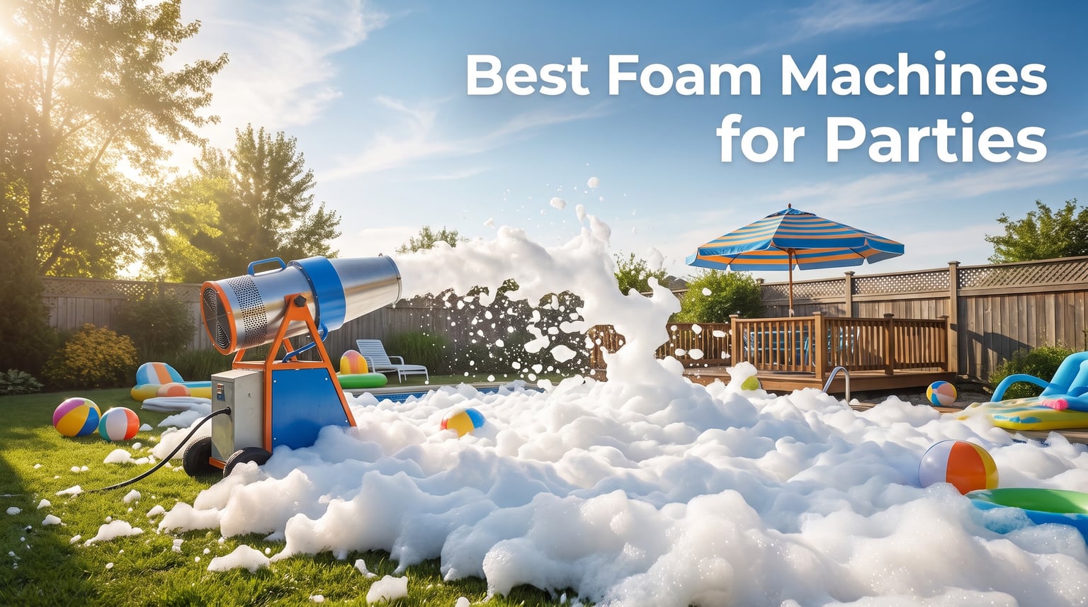 Best Foam Machines for Parties