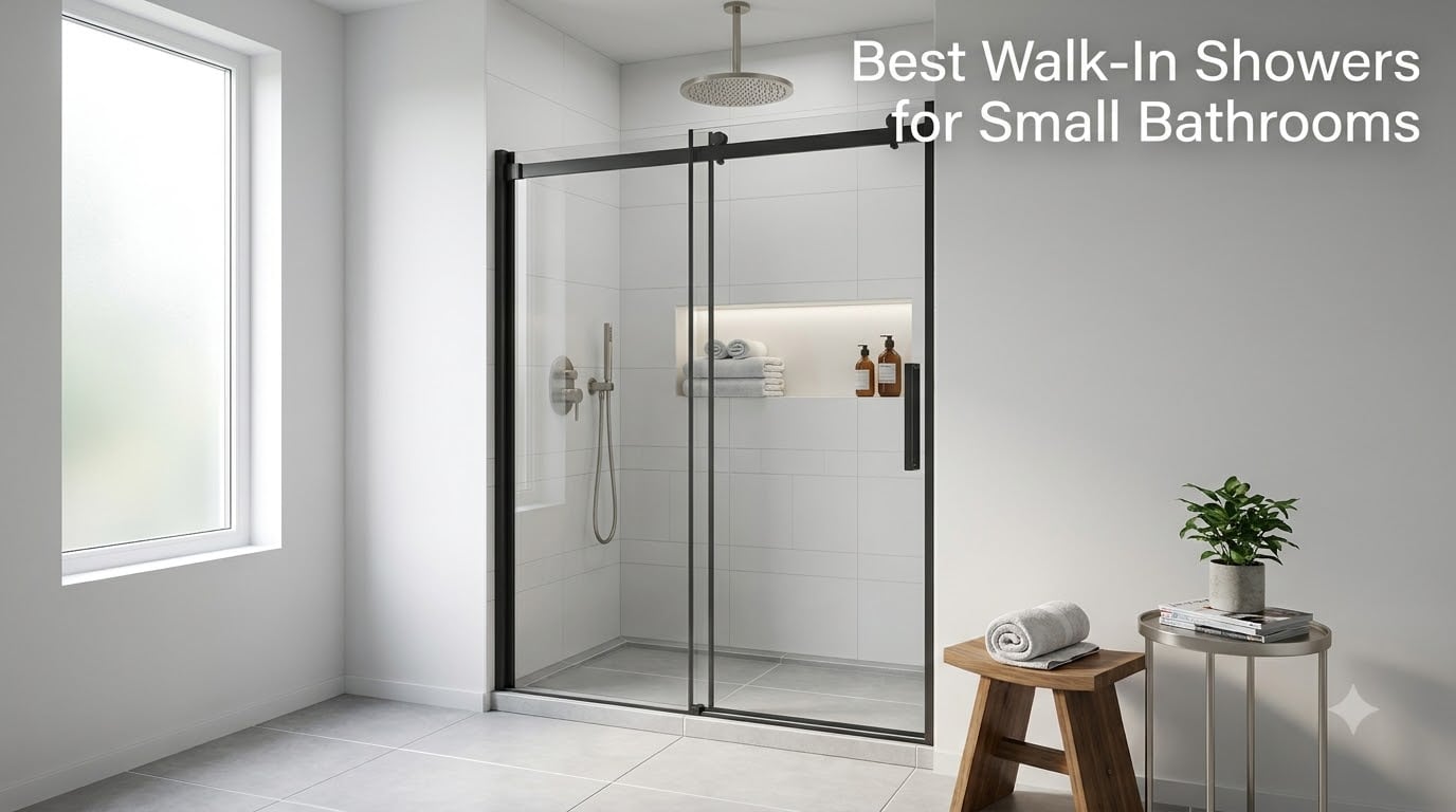 Best Walk-In Showers for Small Bathrooms