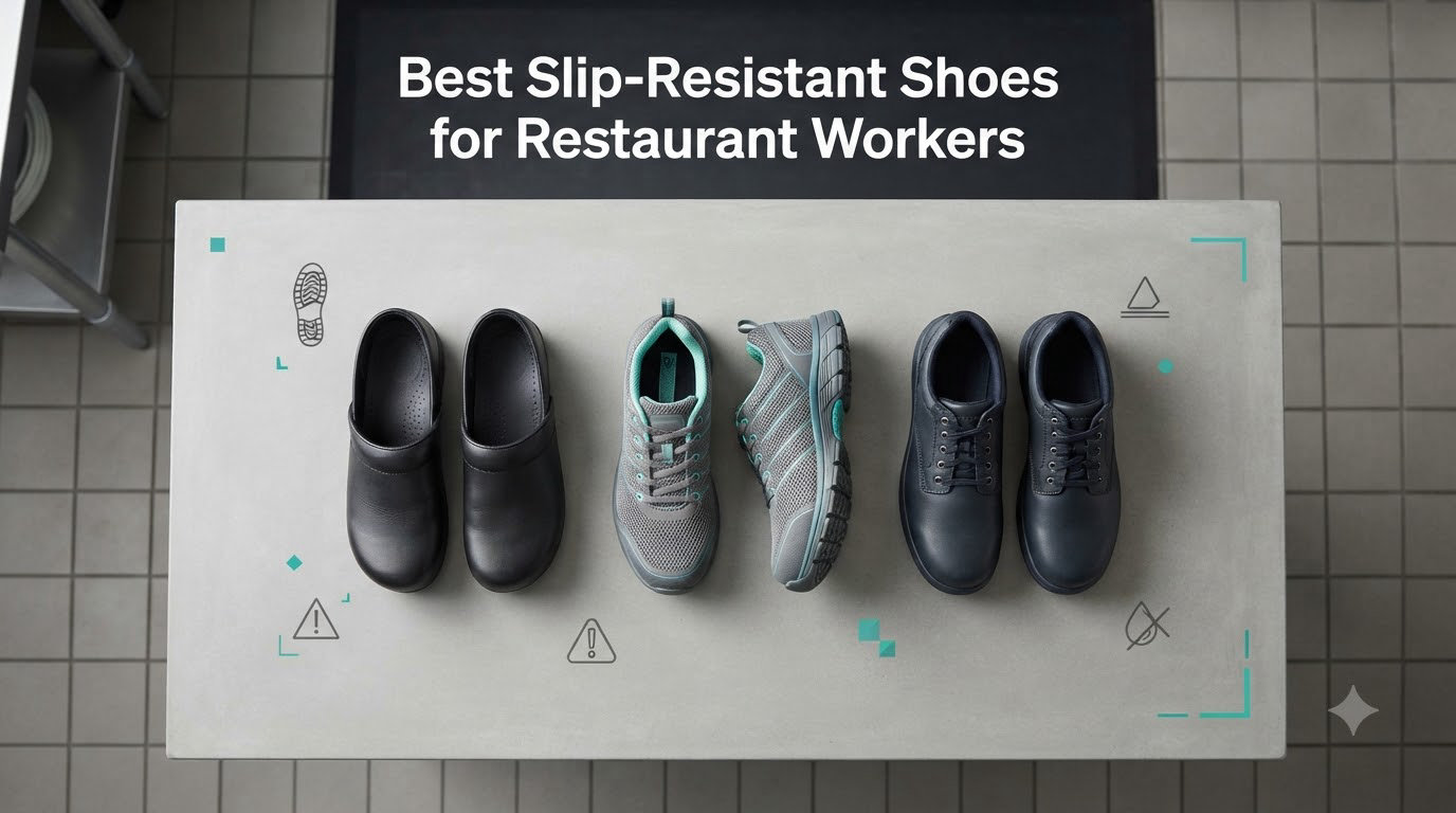 Best Slip-Resistant Shoes for Restaurant Workers