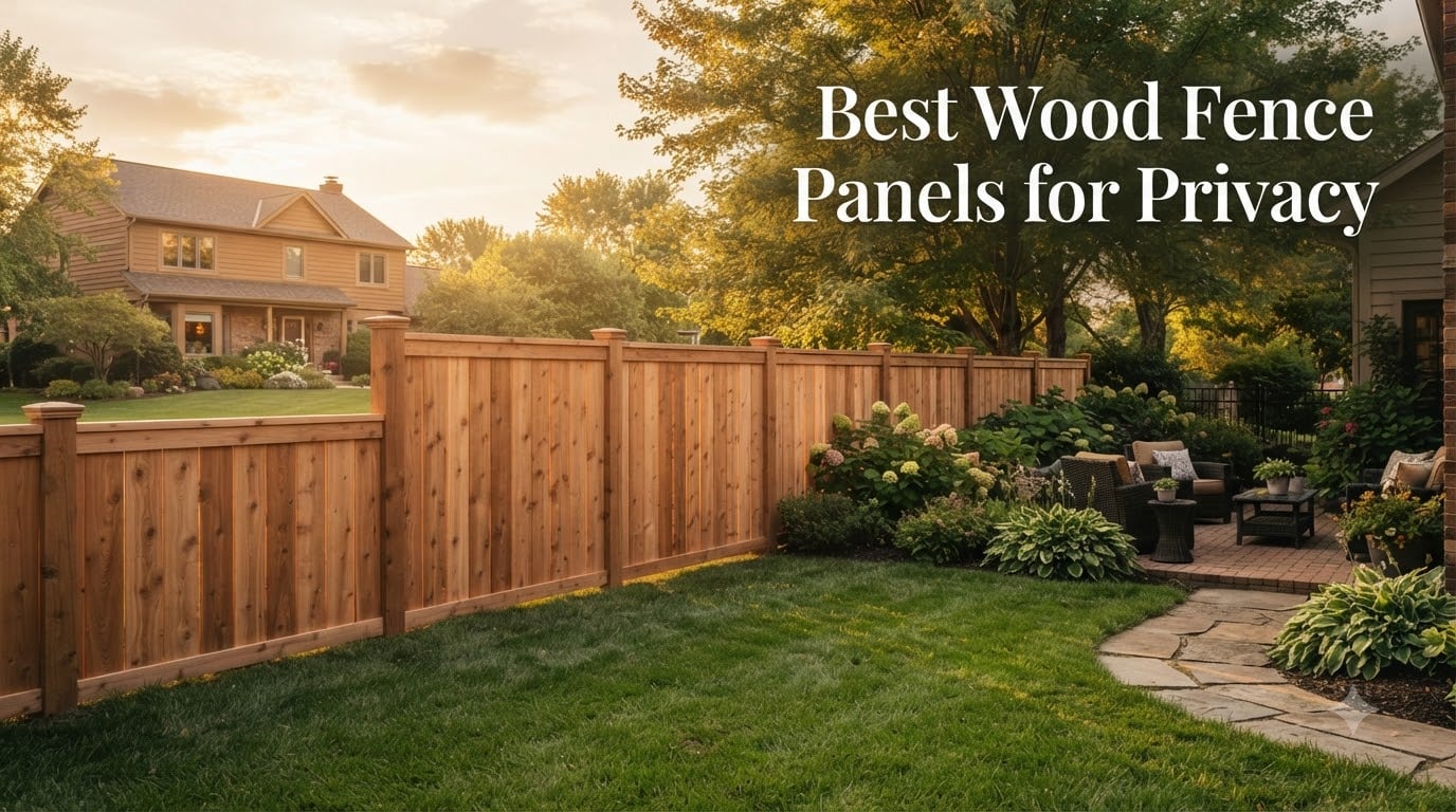 Best Wood Fence Panels for Privacy