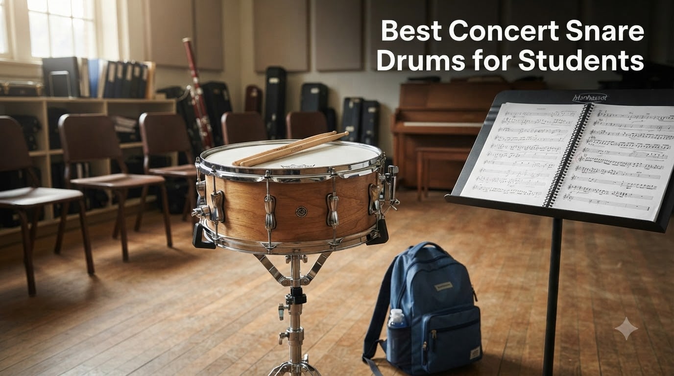 Best Concert Snare Drums for Students
