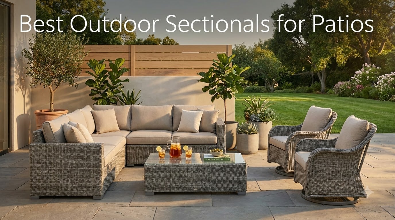 Best Outdoor Sectionals for Patios
