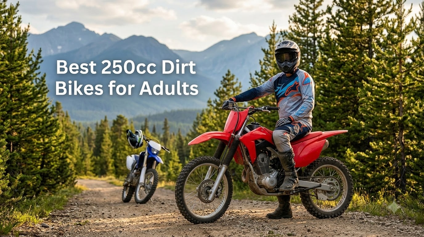 Best 250cc Dirt Bikes for Adults