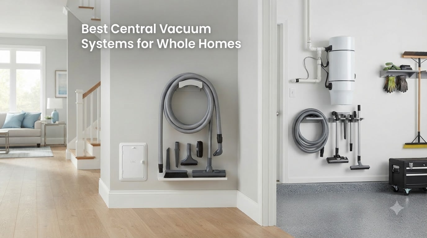 Best Central Vacuum Systems for Whole Homes