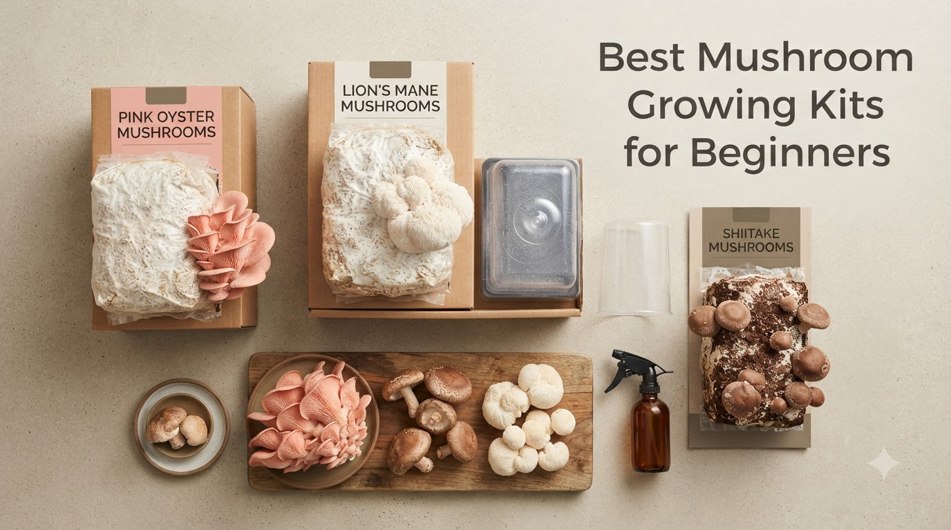 Best Mushroom Growing Kits for Beginners