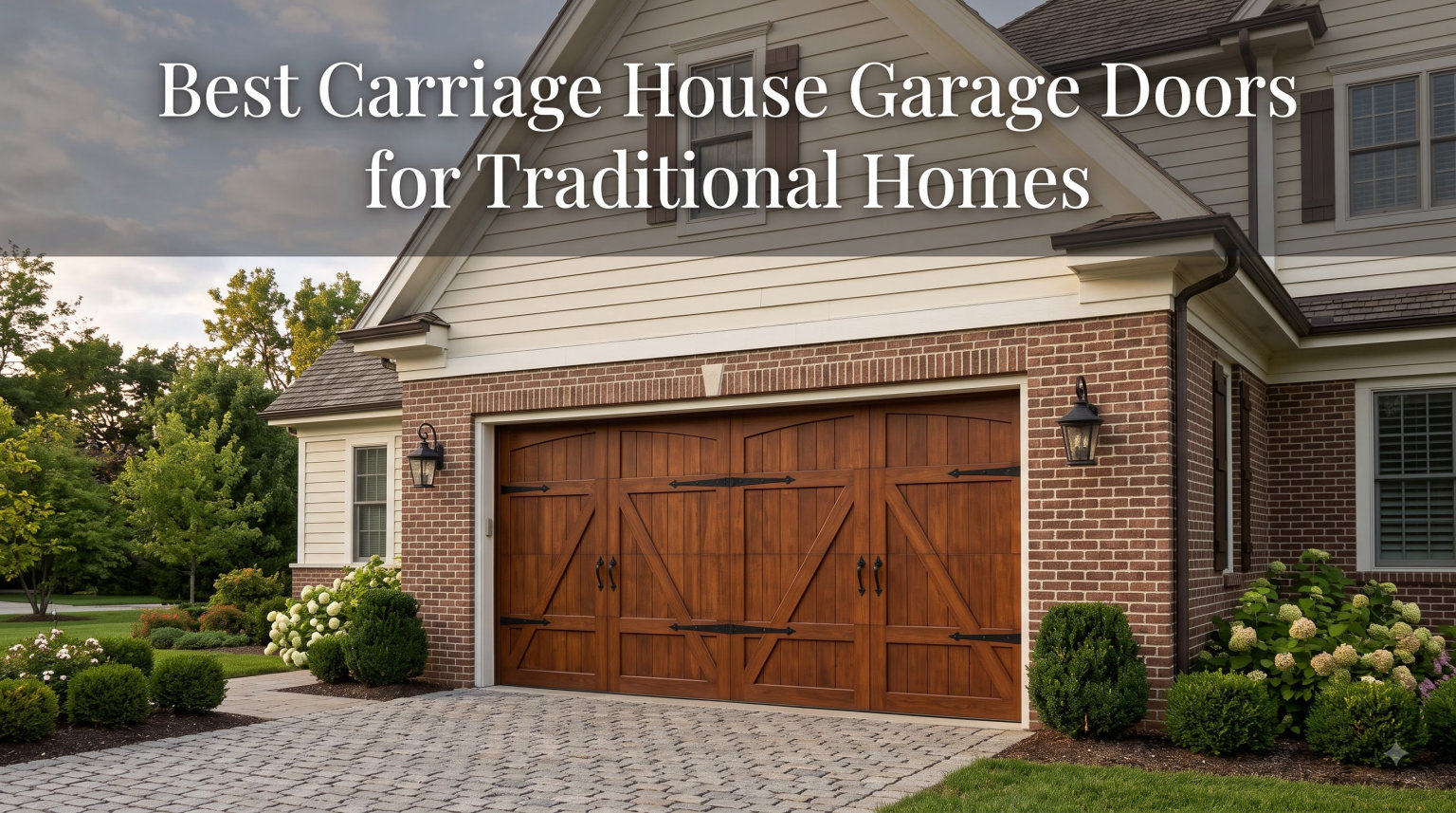 Best Carriage House Garage Doors for Traditional Homes