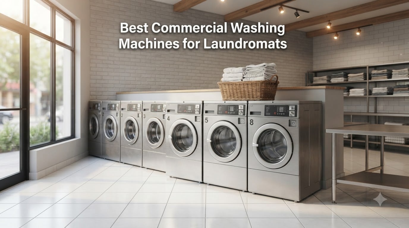 Best Commercial Washing Machines for Laundromats