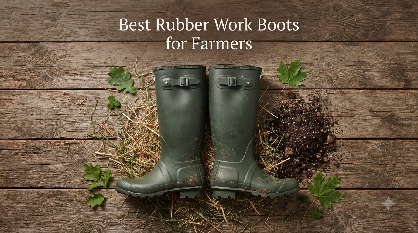 Best Rubber Work Boots for Farmers