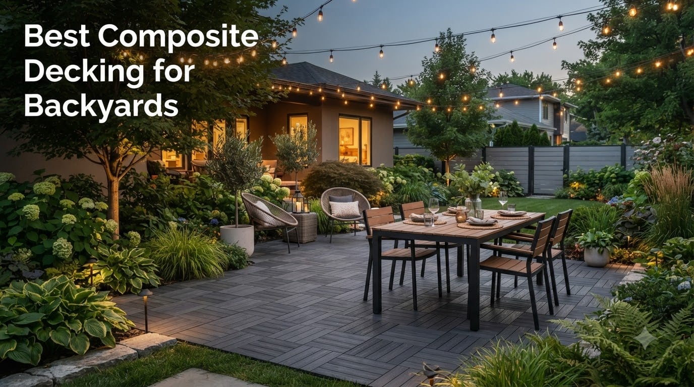Best Composite Decking for Backyards