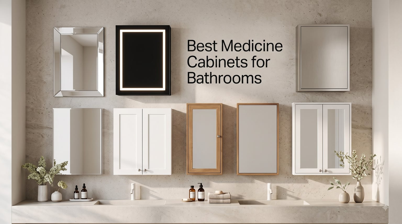 Best Medicine Cabinets for Bathrooms