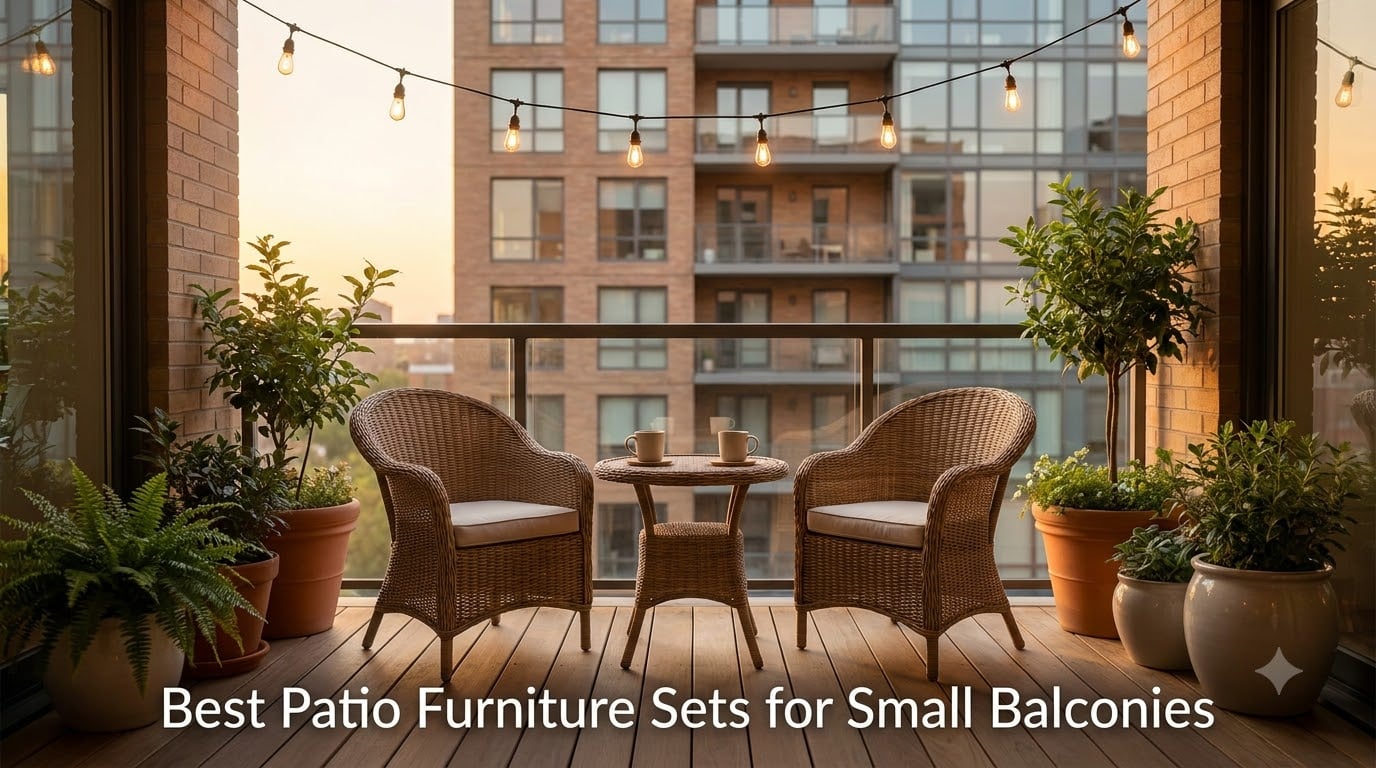 Best Patio Furniture Sets for Small Balconies