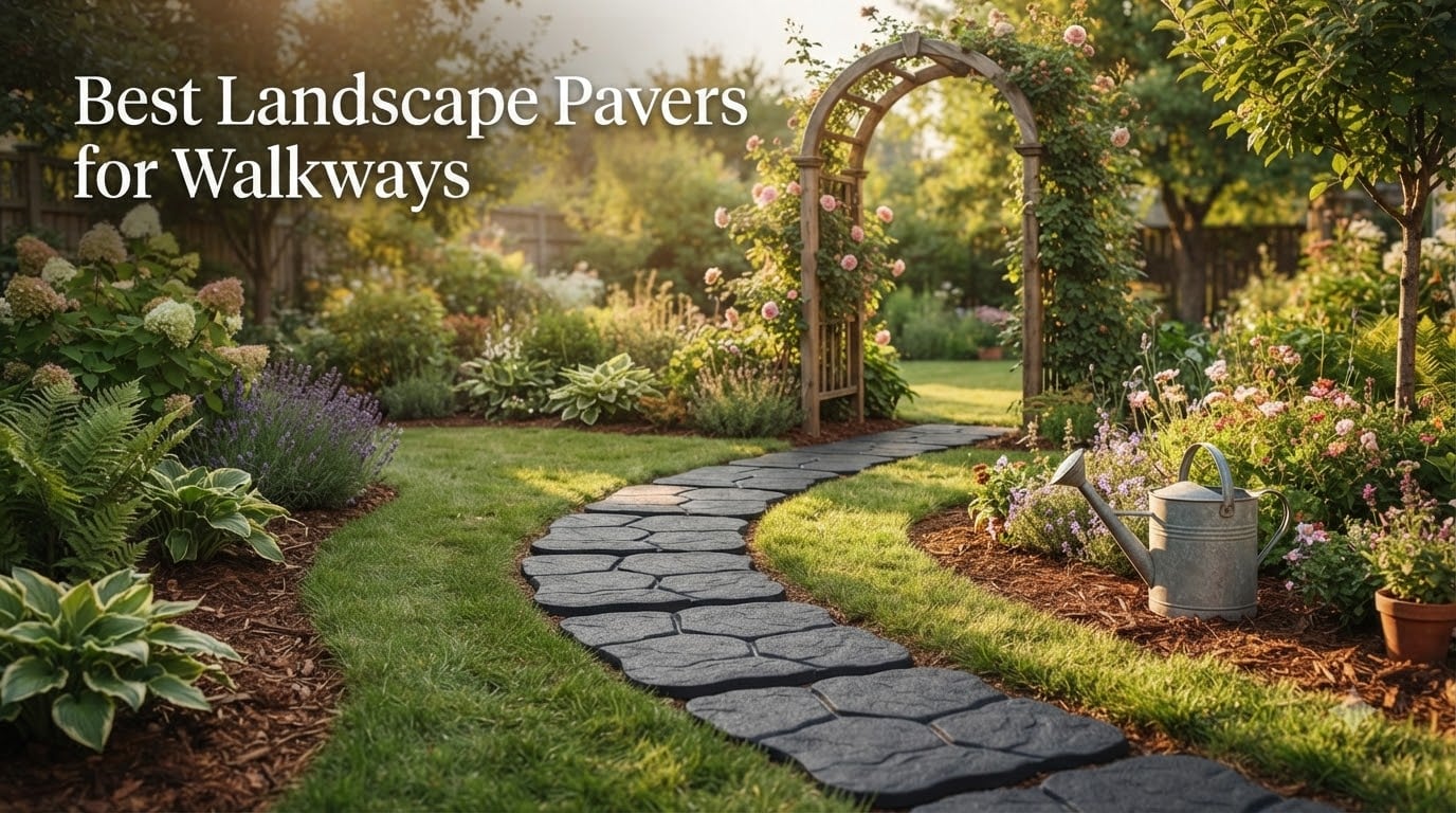 Best Landscape Pavers for Walkways