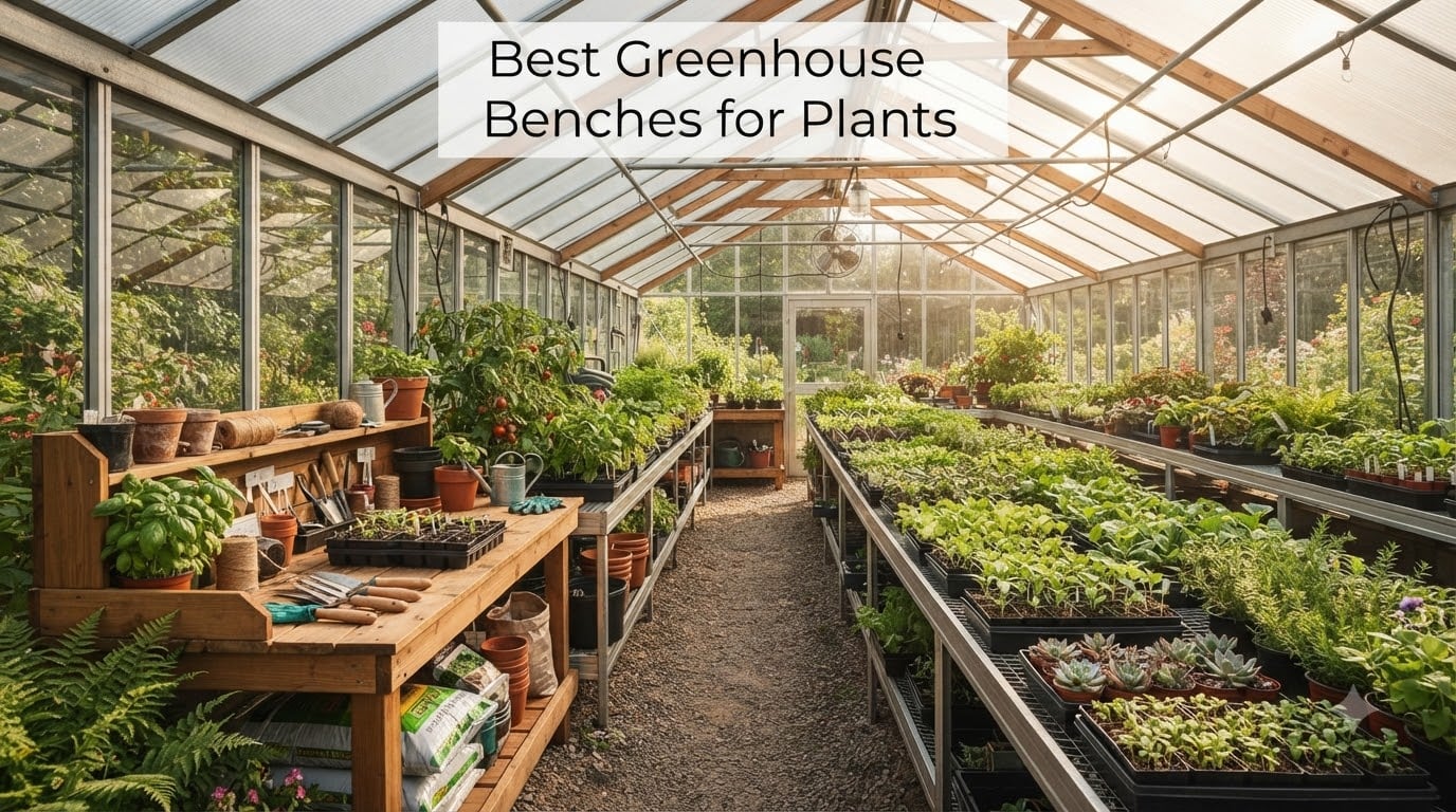 Best Greenhouse Benches for Plants