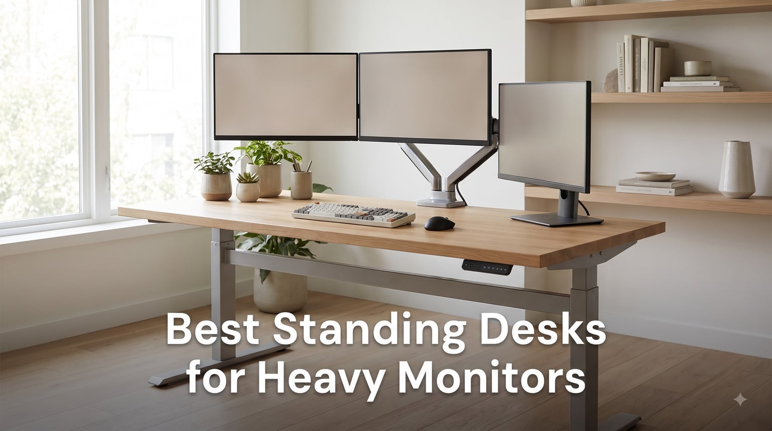 Best Standing Desks for Heavy Monitors