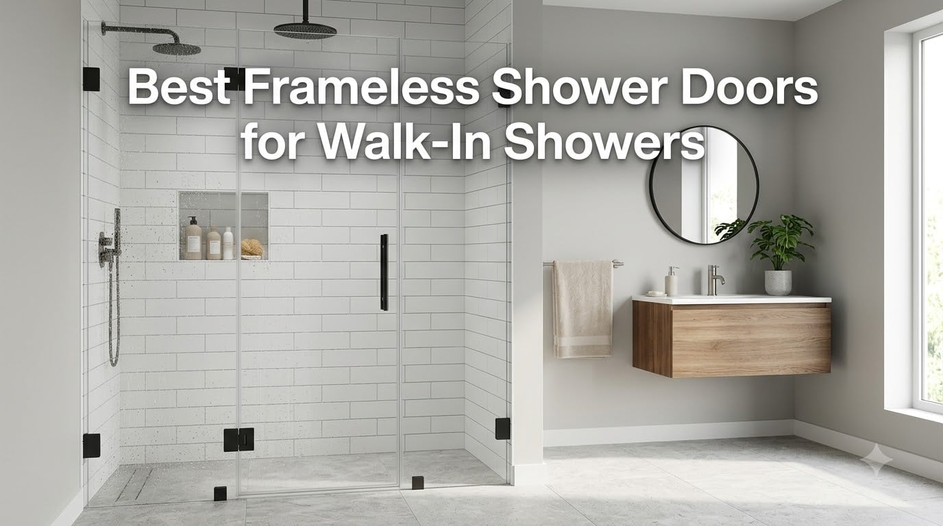 Best Frameless Shower Doors for Walk-In Showers